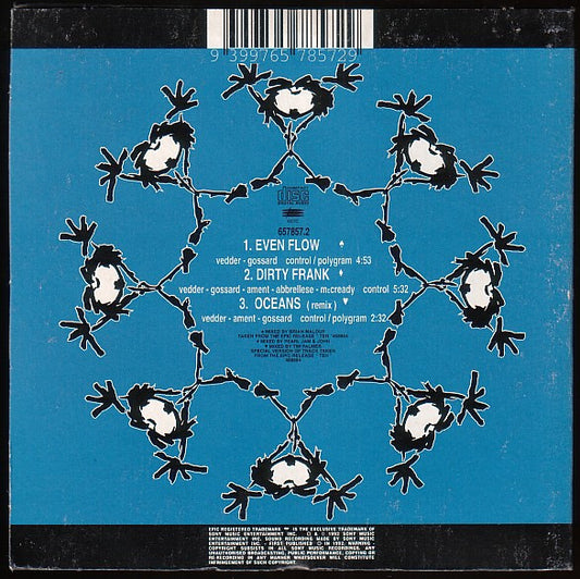 Pearl Jam : Even Flow (CD, Single, RE, Car)