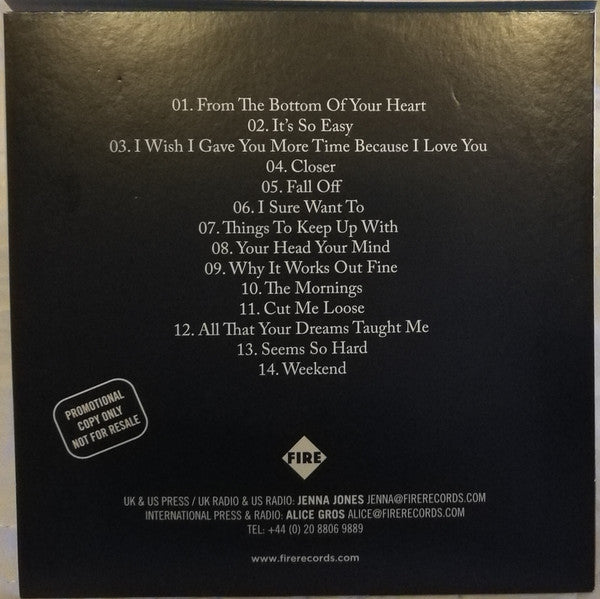 Hater (6) : Siesta (CD, Album, Promo)