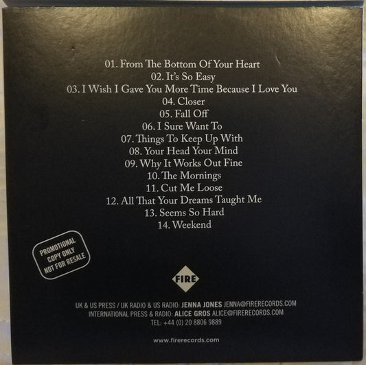 Hater (6) : Siesta (CD, Album, Promo)