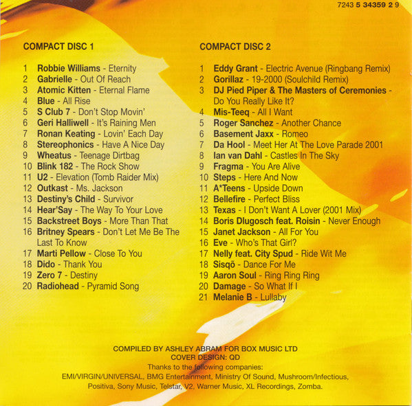 Various : Now That's What I Call Music! 49 (2xCD, Comp)