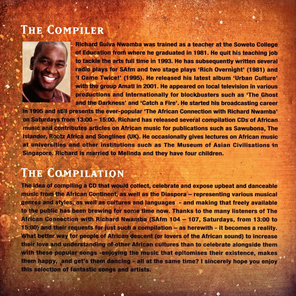 Richard Nwamba : The Very Best Of The African Connection (Dance Edition) (CD, Album, Comp)