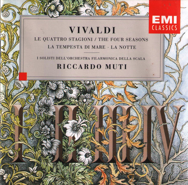 Antonio Vivaldi, Riccardo Muti, Filarmonica Della Scala : Le Quattro Stagioni = The Four Seasons / La Tempesta Di Mare / La Notte (CD, Comp)