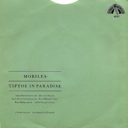 Mobiles : Drowning In Berlin (7", Single)