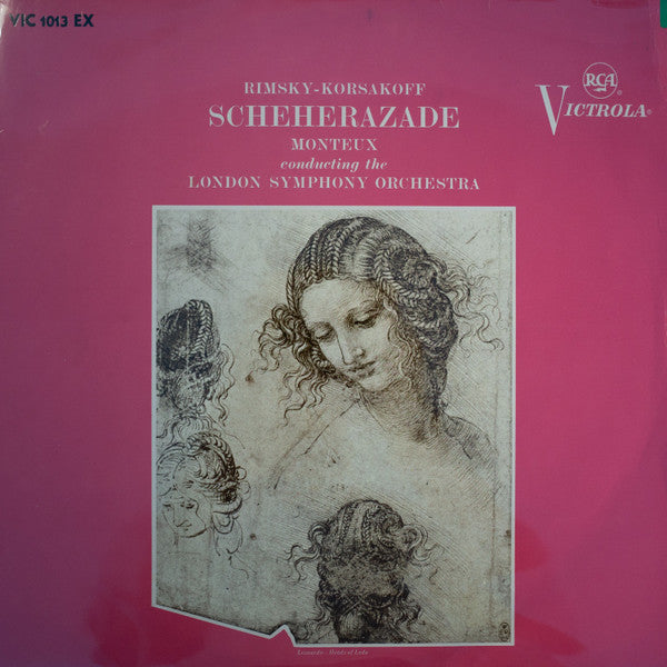 Nikolai Rimsky-Korsakov / Pierre Monteux / London Symphony Orchestra : Scheherazade (LP, Mono, RE)