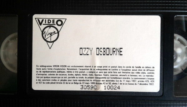 Ozzy Osbourne : The Ultimate Ozzy (VHS, SECAM, Hi-)
