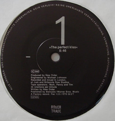 New Order : The Perfect Kiss (12")