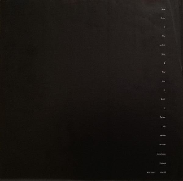 New Order : The Perfect Kiss (12")