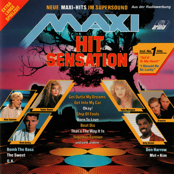 Various : Maxi Hit Sensation (Neue Maxi-Hits Im Supersound) (CD, Comp)