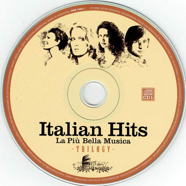 Various : Italian Hits (La Più Bella Musica / Trilogy) (3xCD, Comp)