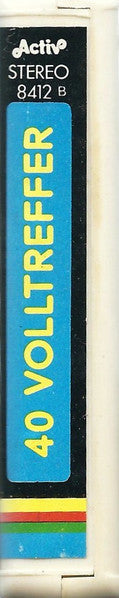Unknown Artist : 40 Volltreffer (2x8-Trk)