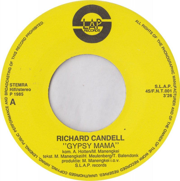 Richard Candell : Gypsy Mama (7", Single)