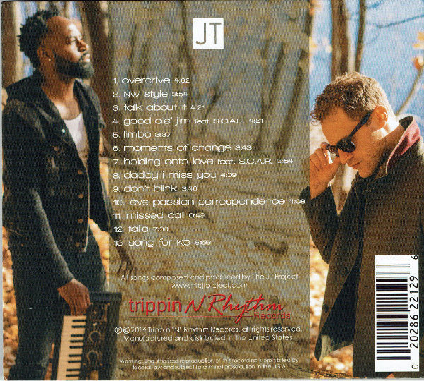 The JT Project : Moments Of Change (CD, Album)