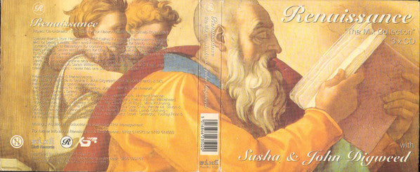 Sasha & John Digweed : Renaissance: The Mix Collection (3xCD, Mixed, Dis)