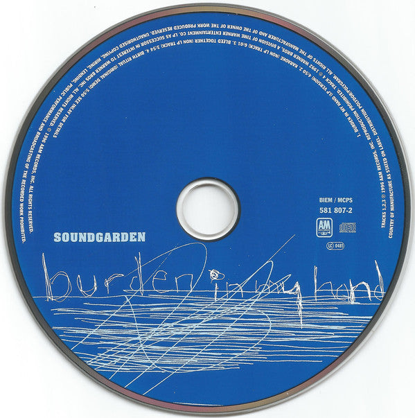 Soundgarden : Burden In My Hand (CD, Maxi)