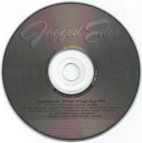 Jagged Edge (2) : Where The Party At (CD, Maxi, Enh)