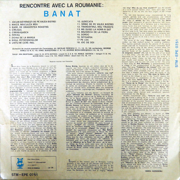 Various : Banat (LP, Comp)