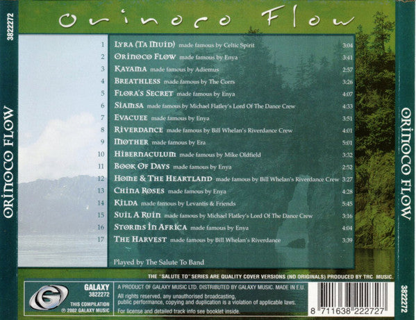 The Salute To Band : Orinoco Flow - Celtic Spirits (CD, Comp)