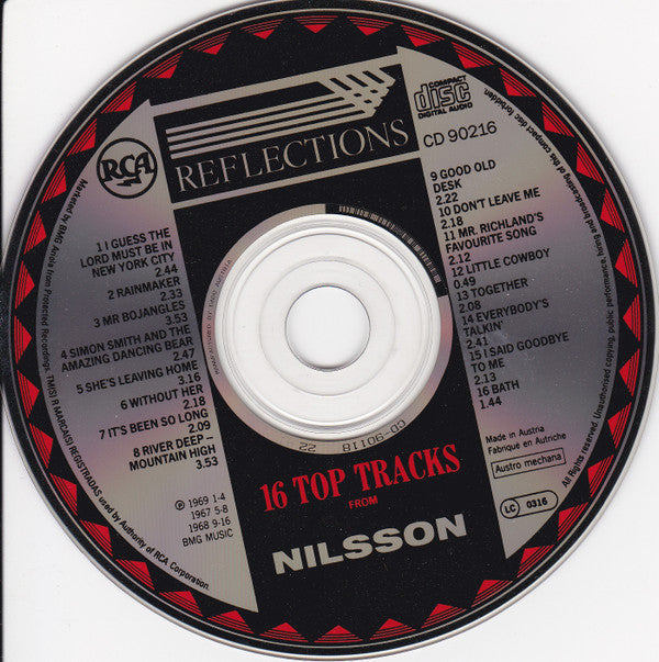 Harry Nilsson : 16 Top Tracks From Nilsson (CD, Comp)