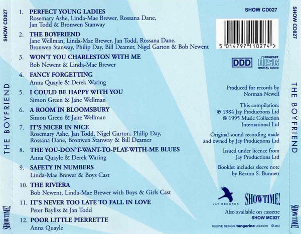 Various : Sandy Wilson's The Boyfriend  (CD, Comp)