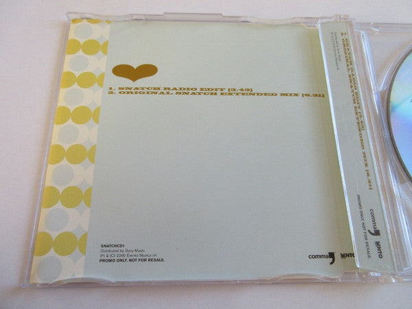 Snatch (2) : Let Me Love You Boy (CD, Single, Promo)