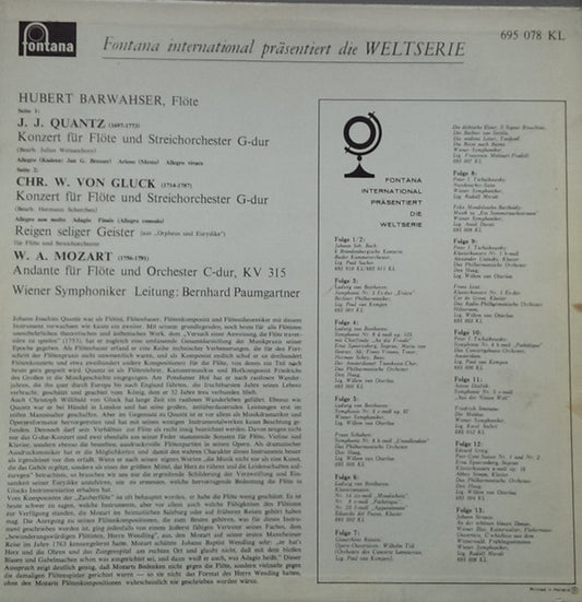 Various : Hubert Barwahser, Flòte (LP, Comp, Mono)