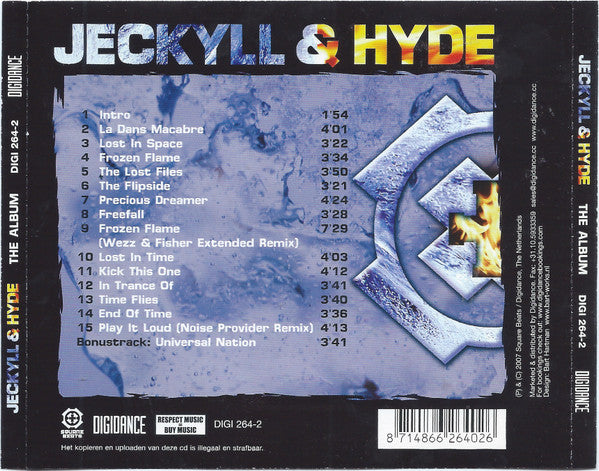 Jeckyll & Hyde : The Album (CD, Album)