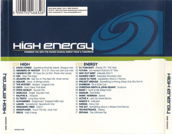Various : High Energy (2xCD, Mixed)