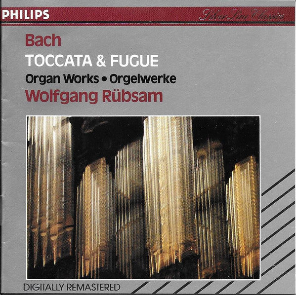Johann Sebastian Bach - Wolfgang Rübsam (2) : Toccata & Fugue Organ Works (CD, RE, RM)