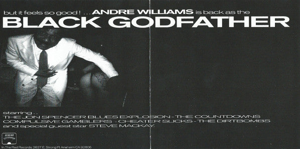 Andre Williams (2) : Black Godfather (CD, Album, 14 )