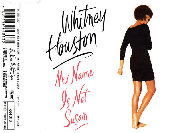 Whitney Houston : My Name Is Not Susan (CD, Maxi, RE)