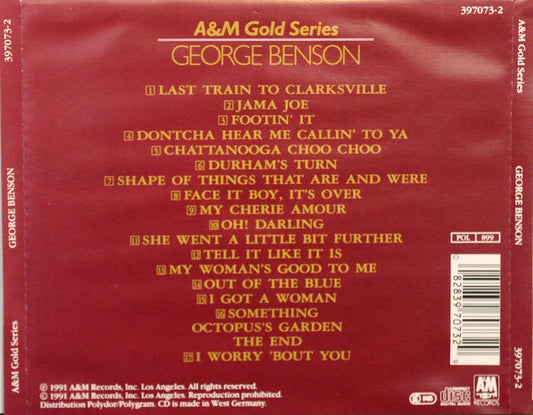 George Benson : A&M Gold Series (CD, Comp)