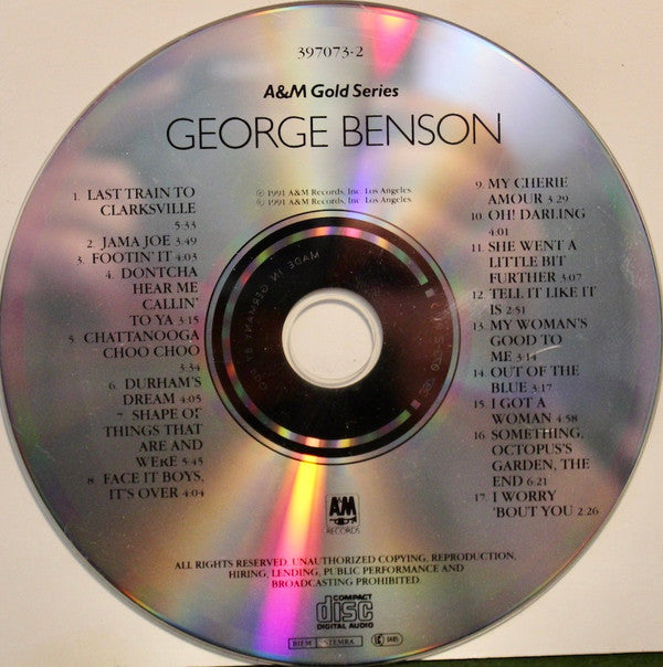 George Benson : A&M Gold Series (CD, Comp)