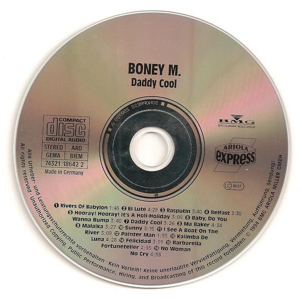 Boney M. : Daddy Cool (CD, Comp)