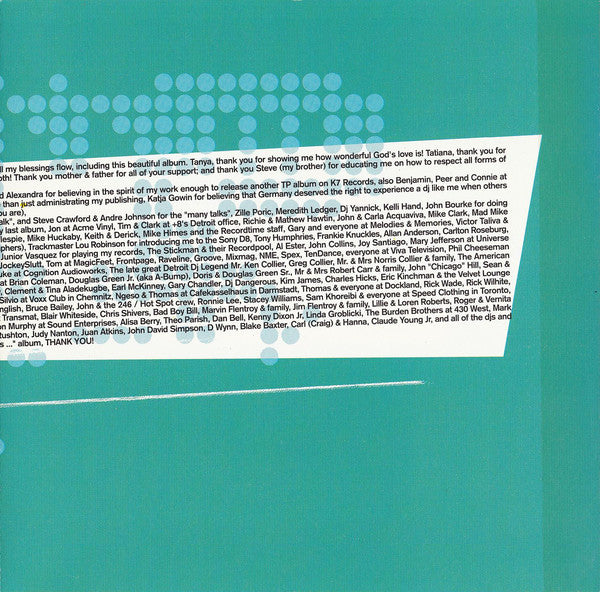 Terrence Parker : Detroit After Dark (CD, Album)