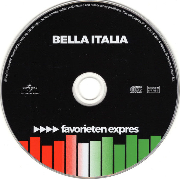 Various : Favorieten Expres: Bella Italia (CD, Comp)