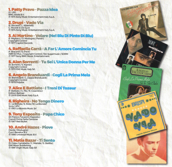 Various : Favorieten Expres: Bella Italia (CD, Comp)