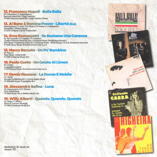Various : Favorieten Expres: Bella Italia (CD, Comp)