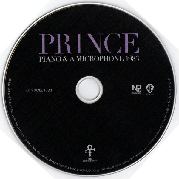 Prince : Piano & A Microphone 1983 (CD, Album)