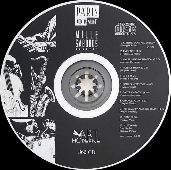 Mille Sabords Quartet : Paris Jour Et Nuit (CD, Album + Box, Box)