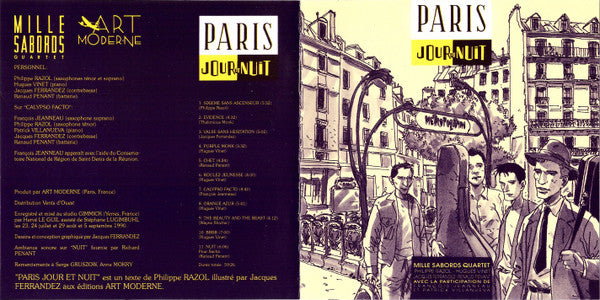 Mille Sabords Quartet : Paris Jour Et Nuit (CD, Album + Box, Box)