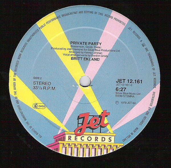 Britt Ekland : Do It To Me (Once More With Feeling) (Long Version) (12", Maxi)