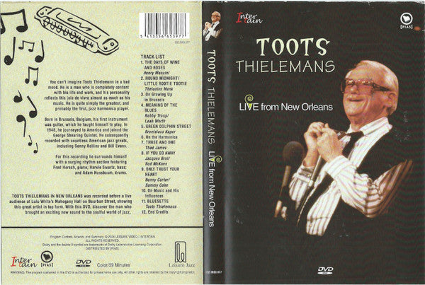 Toots Thielemans : Live From New Orleans (DVD-V)