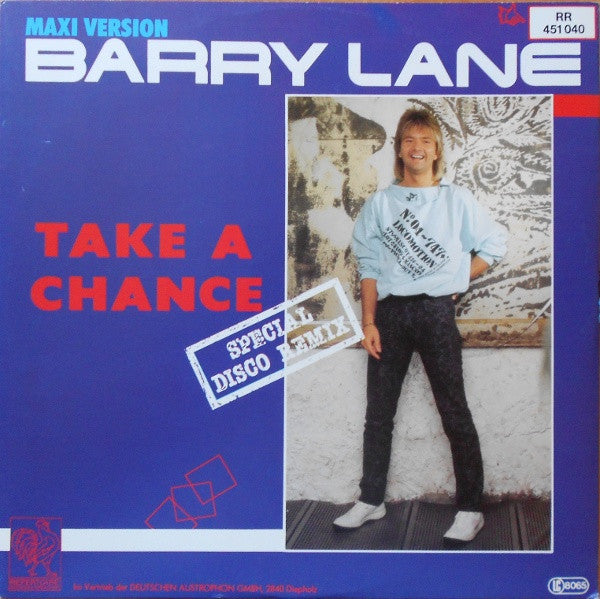 Barry Lane : Take A Chance (Special Disco Remix) (12", Maxi)