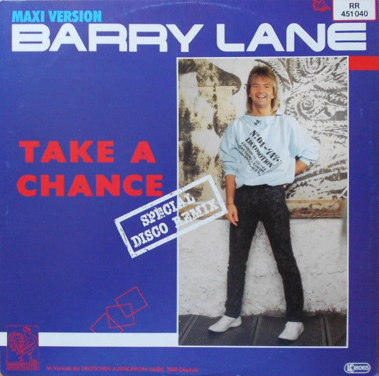 Barry Lane : Take A Chance (Special Disco Remix) (12", Maxi)