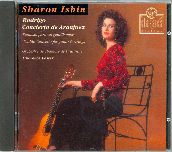 Sharon Isbin, Orchestre De Chambre De Lausanne : Rodrigo - Concierto De Aranjuez - Fantasía Para Un Gentilhombre - Vivaldi : Concerto For Guitar & Strings (CD, Comp)