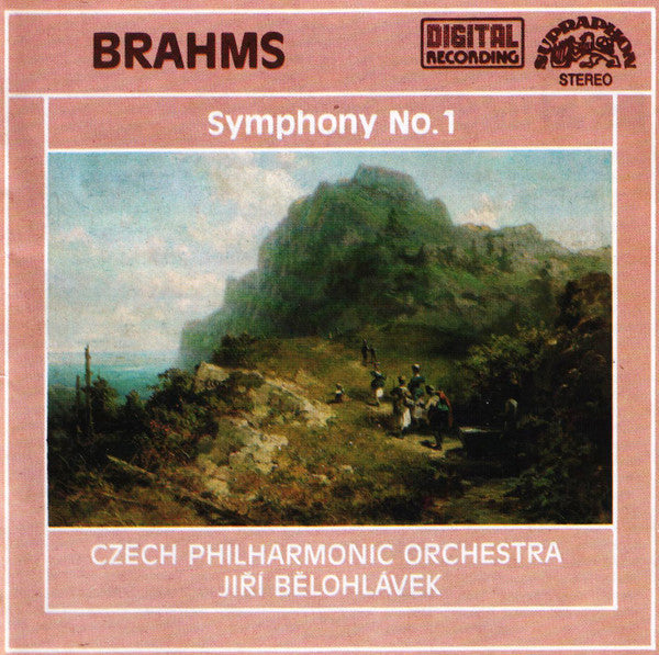 Johannes Brahms, The Czech Philharmonic Orchestra, Jiří Bělohlávek : Symphony No. 1 In C Minor, Op. 68 (CD)