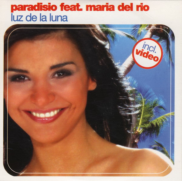 Paradisio Feat. Maria Del Rio : Luz De La Luna (CD, Single, Enh)