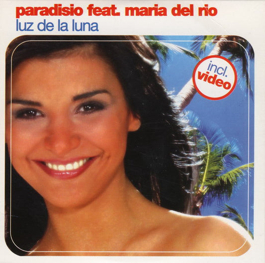 Paradisio Feat. Maria Del Rio : Luz De La Luna (CD, Single, Enh)