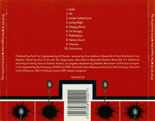 The Sugarcubes : Stick Around For Joy (CD, Album, RE, RP)