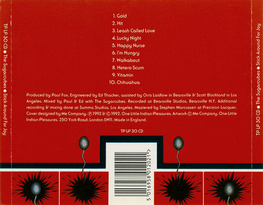 The Sugarcubes : Stick Around For Joy (CD, Album, RE, RP)